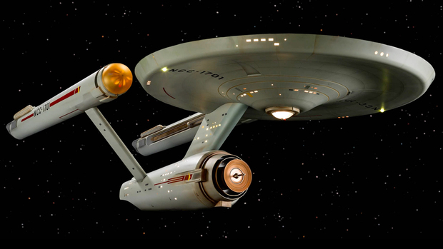 Como se restauró el Enterprise original.