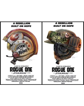 'Rogue One' pósters de Orlando Arocena.