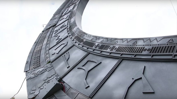 Un Portal Stargate para el museo Mariemont (Bélgica).