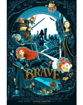 'Brave' póster de Patrick Connan.