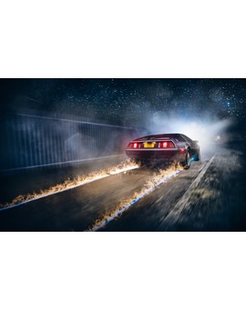 Detenido por conducir un DeLorean a más de 140km/h. "No intentaba viajar en el tiempo" Ha dicho. ;D