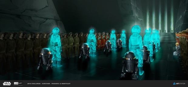 'Recuerdo a los Caidos' ILM Art.