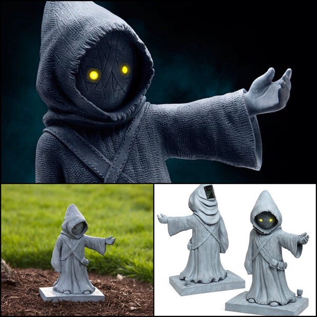 Figurita de jardín.