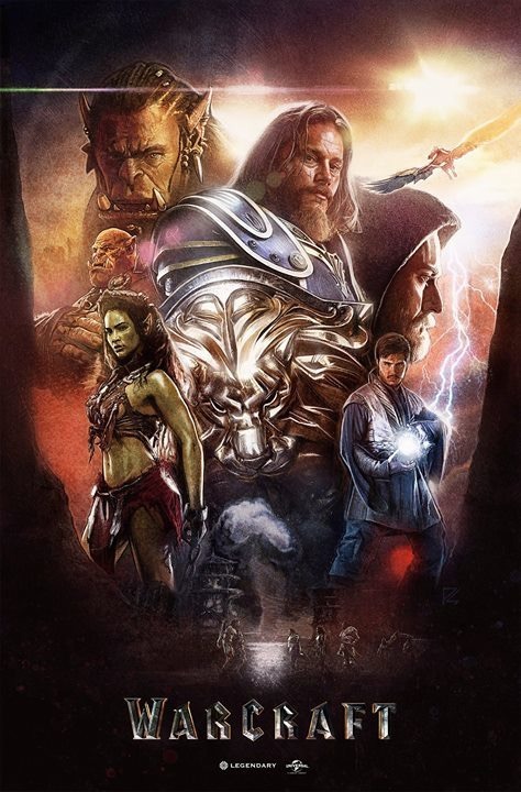 'Warcraft' póster de Paul Shipper.