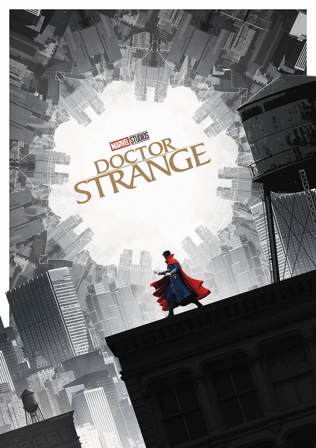 'Doctor Strange' póster de Matt Ferguson.
