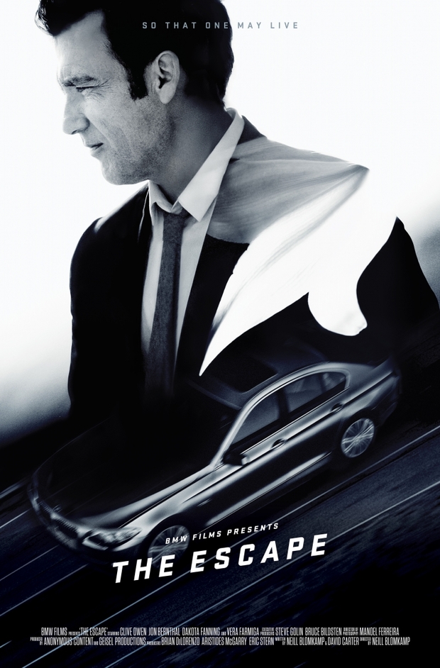 BMW Films 'The Escape' de Neill Blomkamp. Cortometraje subtitulado.