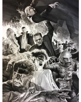 Los Monstruos de la Universal por Alex Ross.