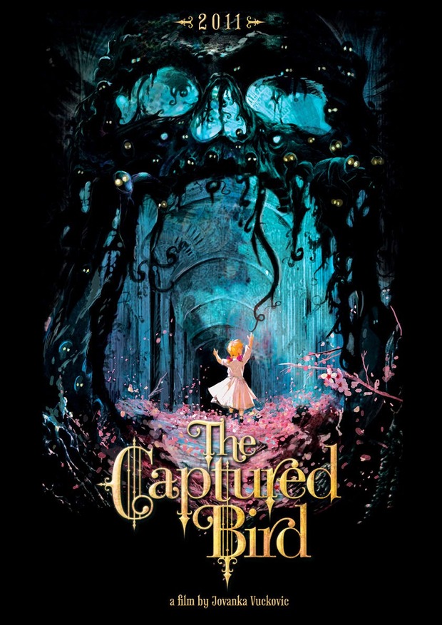 'The Captured Bird' corto de Jovanka Vuckovic producido por Guillermo del Toro.