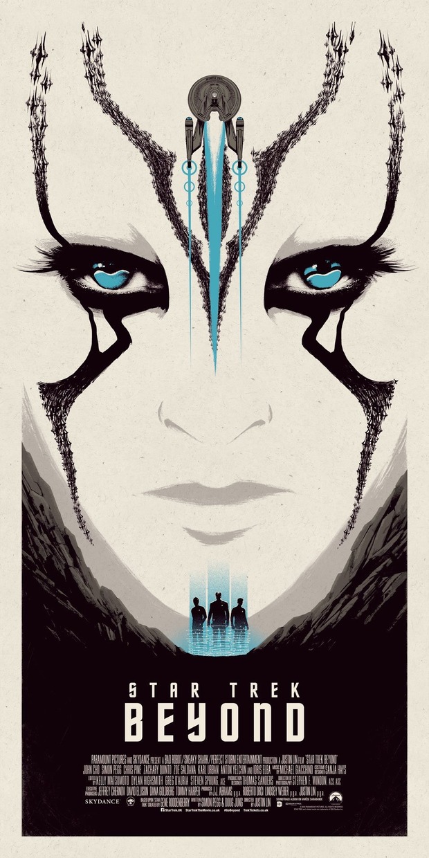 'Star Trek: Beyond' póster de Matt Ferguson.