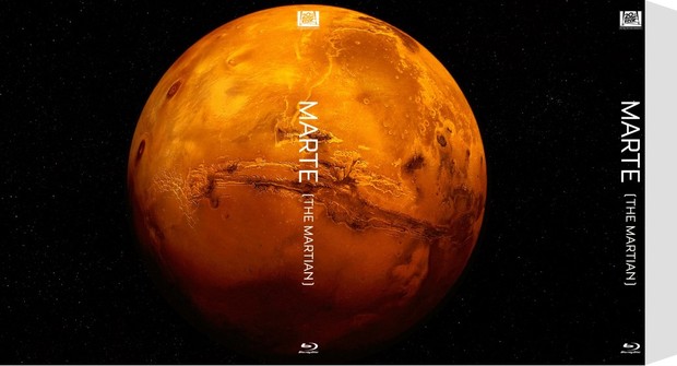 'Marte (The Martian)' slipcover, propuesta 3.