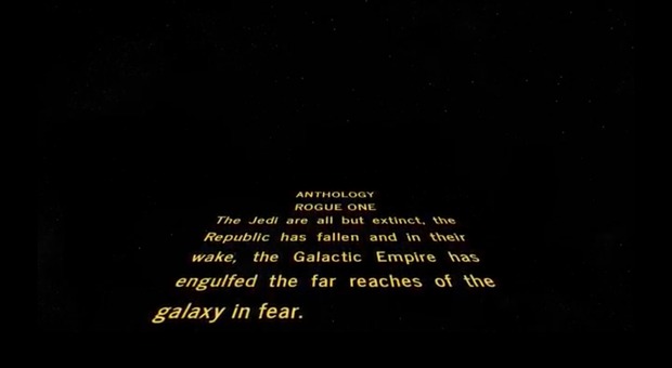 La introducción de 'Rogue One' que pudo ser.