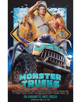 'Monster Trucks' póster de Paul Shipper.