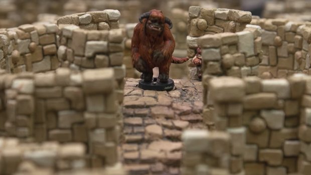 En un rincón de Weta Workshop.