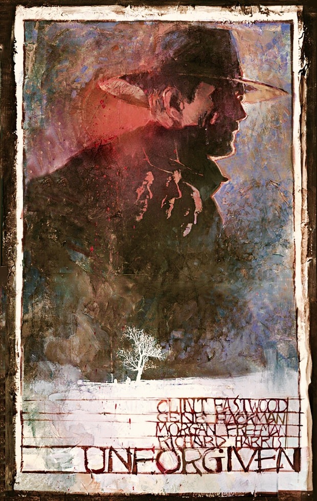 'Sin Perdón' póster de Bill Sienkiewicz.