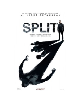 'Split' póster.