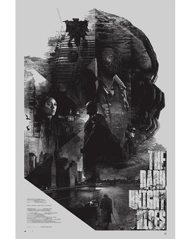 'The Dark Knight Rises' póster de Krzysztof Domaradzki.
