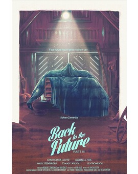 'Regreso al Futuro III' póster de Nicolas Barbera.