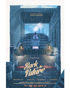 'Regreso al Futuro II' póster de Nicolas Barbera.