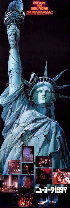 Póster japonés de 'Rescate en Nueva York'.