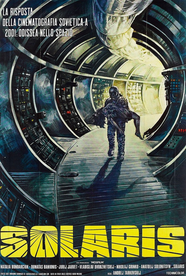 Póster italiano de 'Solaris' (1972).
