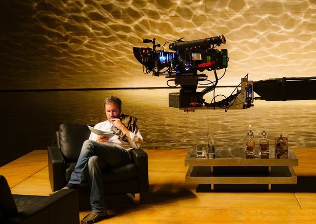 Denis Villeneuve en el set de 'Blade Runner 2049'.
