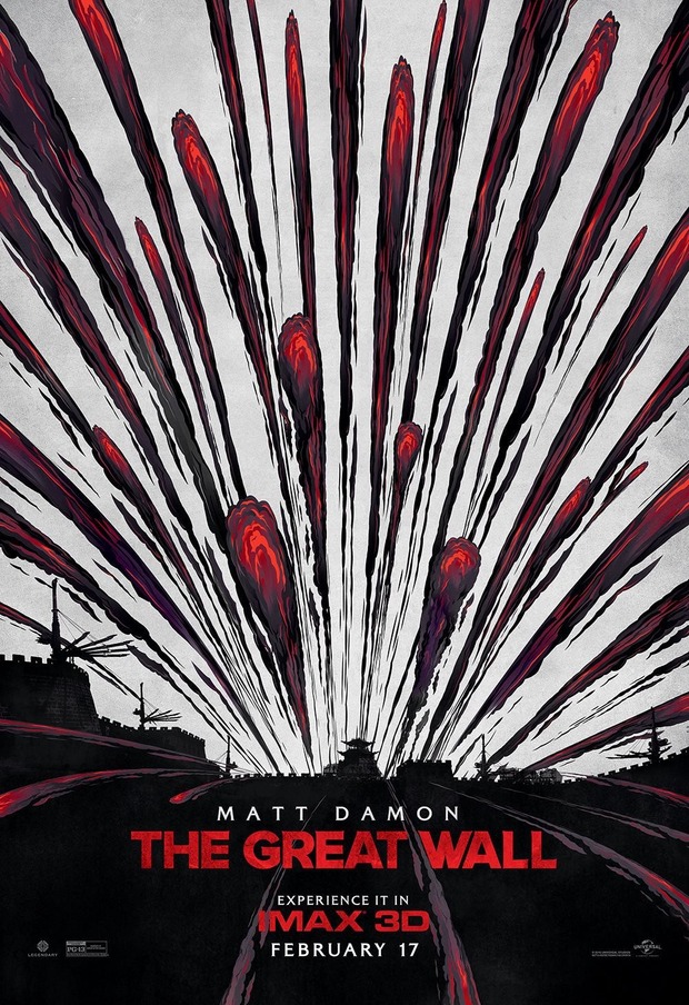 'La Gran Muralla' póster IMAX.