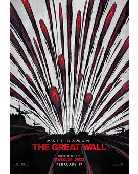 'La Gran Muralla' póster IMAX.