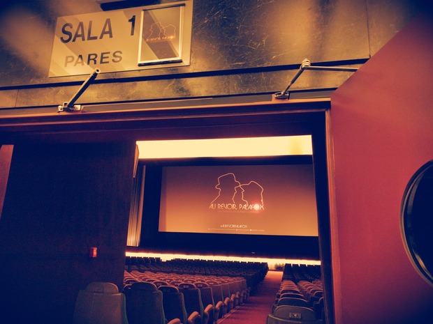 Hoy me he despedido del cine Palafox a lo grande, viendo 'En Busca del Arca Perdida'.