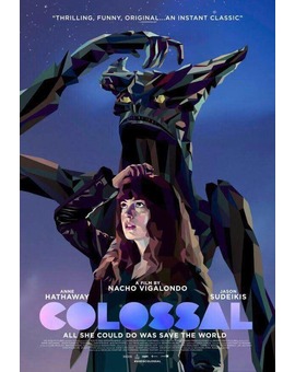 'Colossal' póster.