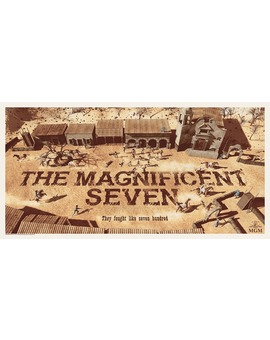 'Los 7 Magníficos' (1960) póster.
