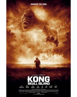 'Kong: Skull Island' póster de Karl Fitzgerald.