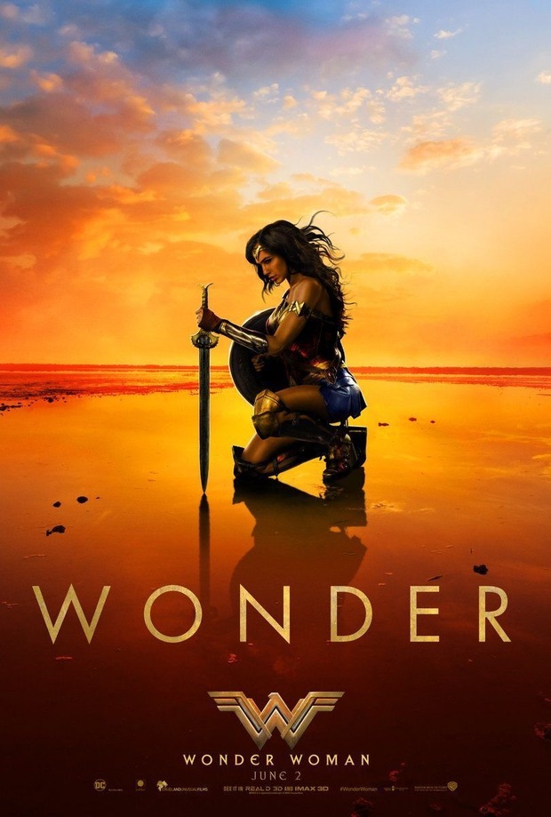 'Wonder Woman' póster.