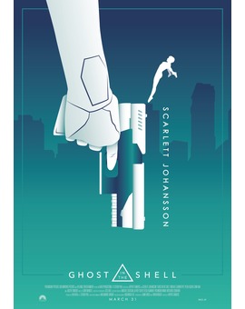 'Ghost in the Shell' póster de Rico Jr.