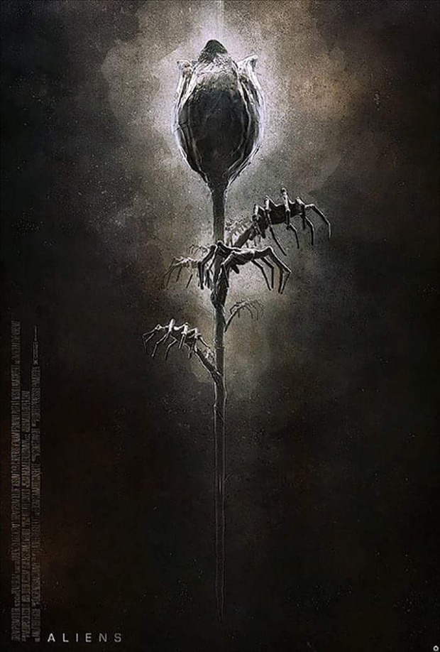 'Aliens' póster de Tomasz Opasinski