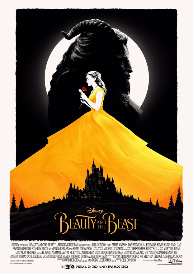 'La Bella y la Bestia' póster de Matt Ferguson.