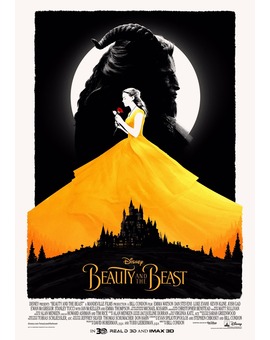 'La Bella y la Bestia' póster de Matt Ferguson.