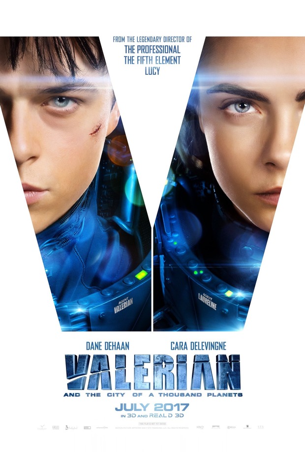 'Valerian' nuevo póster.