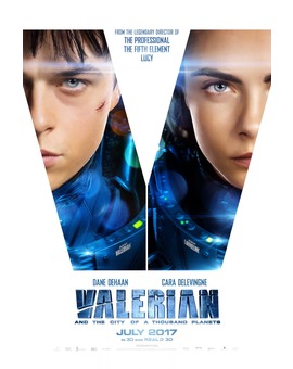 'Valerian' nuevo póster.
