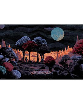 'Planeta Prohibido' póster de Killian Eng.