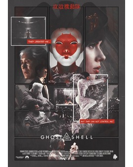 Ghost in the Shell' póster de Poster Posse.