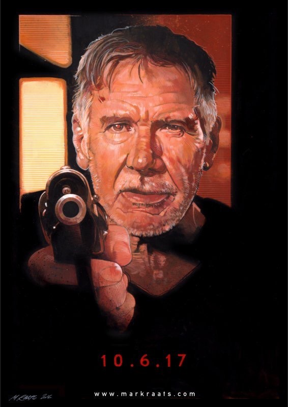 'Blade Runner 2049' póster de Mark Raats.