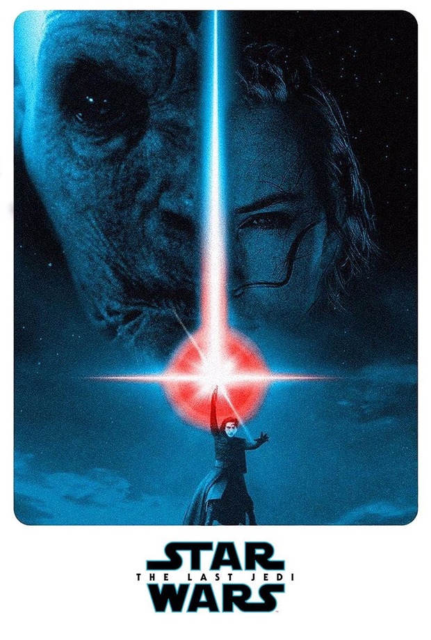 'Star Wars VIII' póster de Troy Millhoupt.