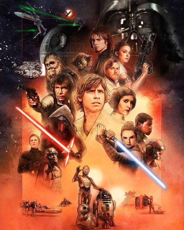 'Star Wars' por Paul Shipper: