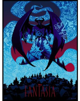 'Fantasía' póster de Mondo.