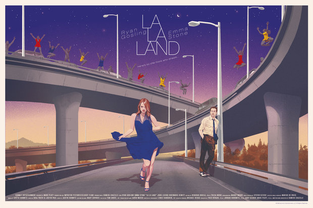 'La La Land' póster de Stan & Vince.