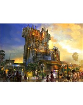 'Guardian of the Galaxy Mission Breakout' en Disneyland.