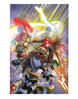 Guardianes de la Galaxia por Alex Ross.