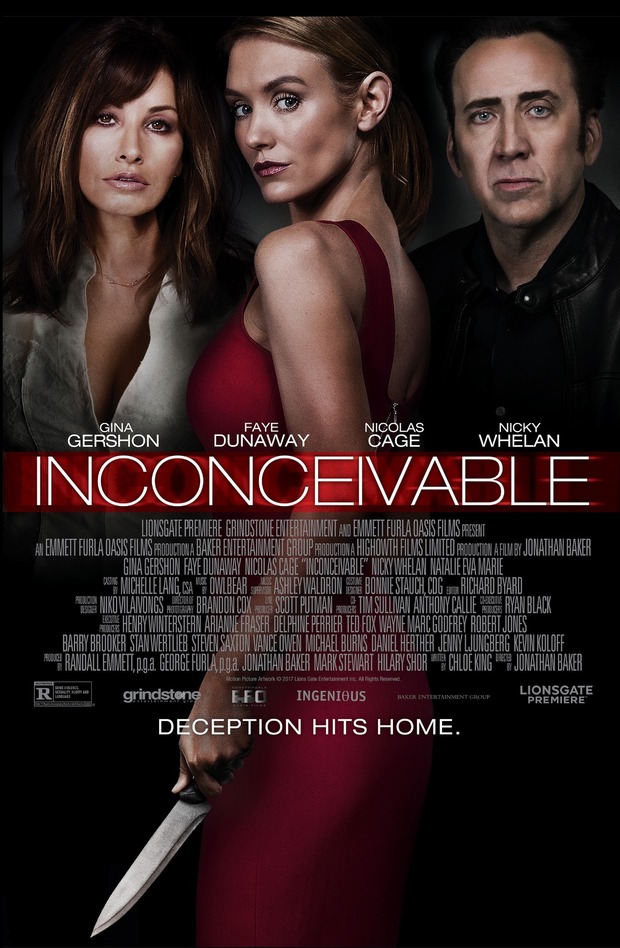 'Inconceivable' tráiler. Efectivamente, inconceivable.