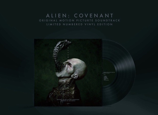 'Alien: Covenant' edición limitada de la bso en vinilo.