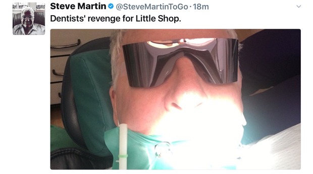 Steve Martin ha publicado este tuit. ;D
